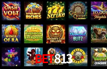 Descubra o Mundo do Cassino Online com bet813
